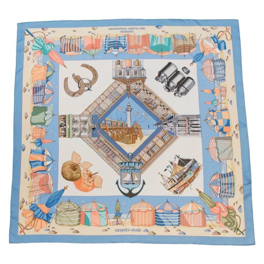 Authentic Hermès  Silk Scarf 90 cm